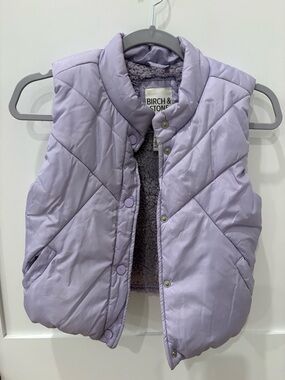 EUC Girls Quilted Vest
